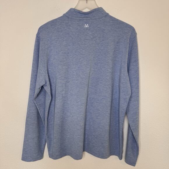 Mizzen Main Mens 1/4 Zip Proflex Pullover Sweatshirt Size Medium Lot of 2 Golf - Picture 10 of 16